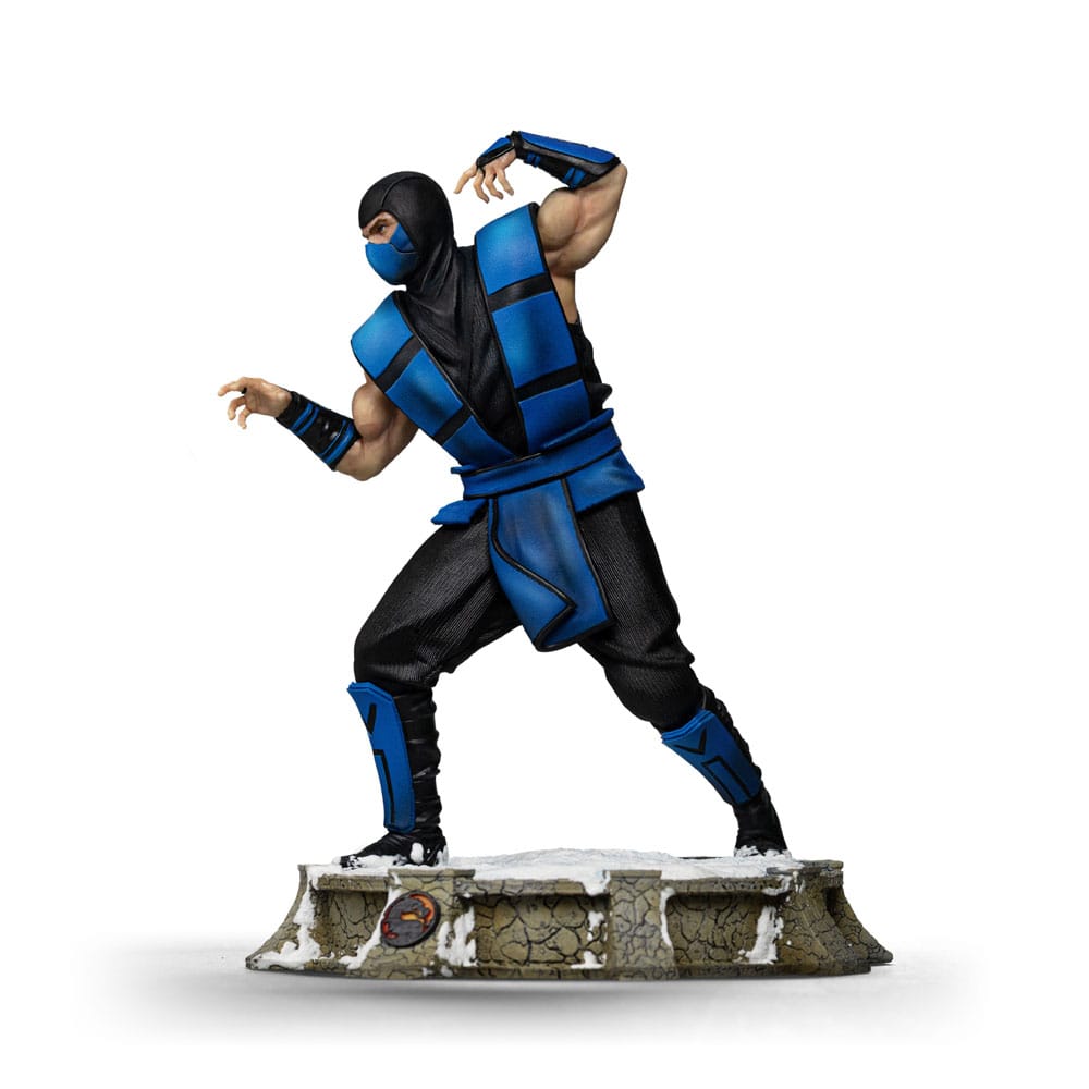 Statua Sub-Zero Mortal Kombat Ninjas Collection Iron Studios in scala 1/10, 21 cm