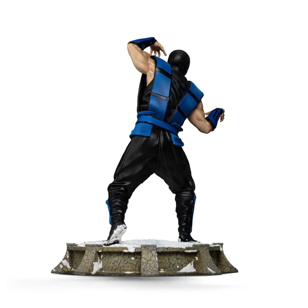 Statua Sub-Zero Mortal Kombat Ninjas Collection Iron Studios in scala 1/10, 21 cm