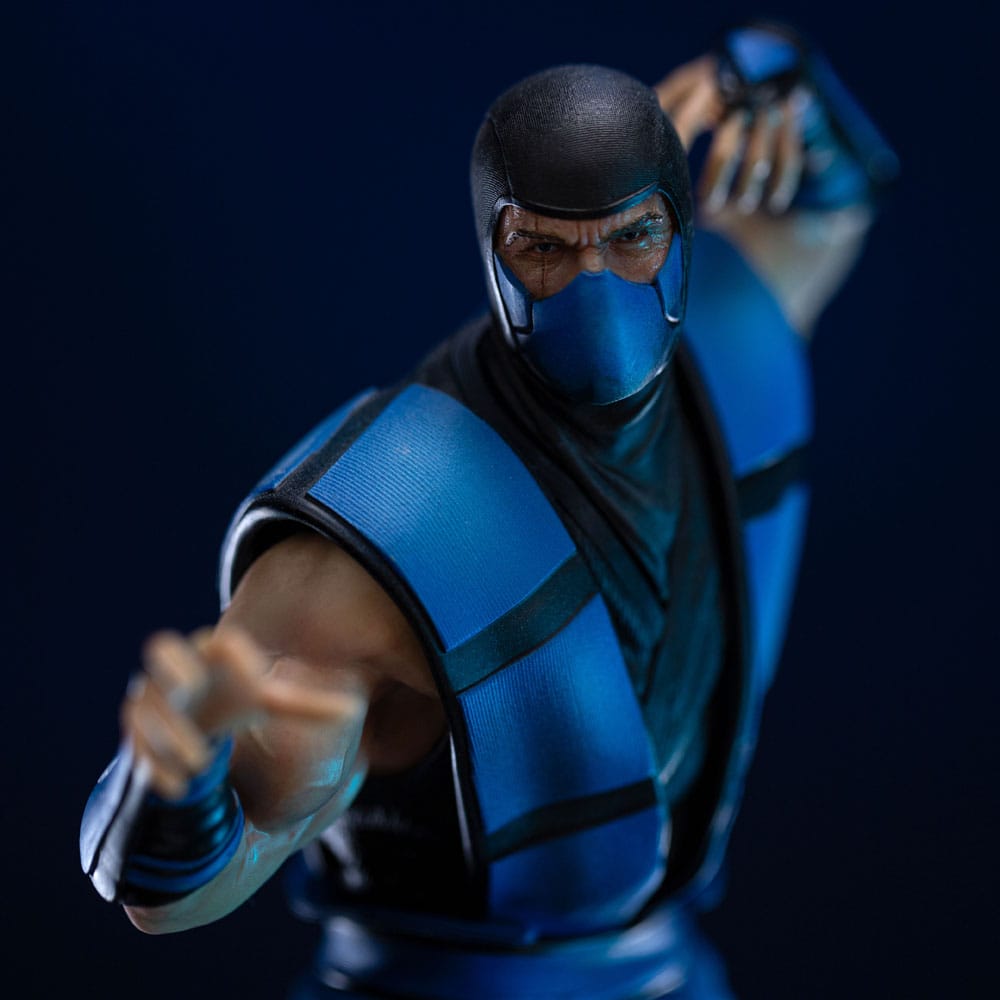 Statua Sub-Zero Mortal Kombat Ninjas Collection Iron Studios in scala 1/10, 21 cm