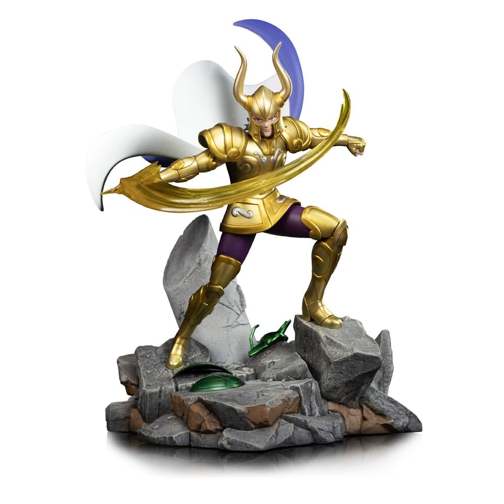 Statua Saint Seiya Capricorn Shura Art Scale 1/10 Iron Studios 25 cm