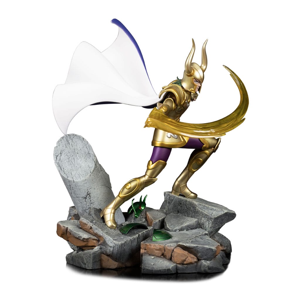 Statua Saint Seiya Capricorn Shura Art Scale 1/10 Iron Studios 25 cm
