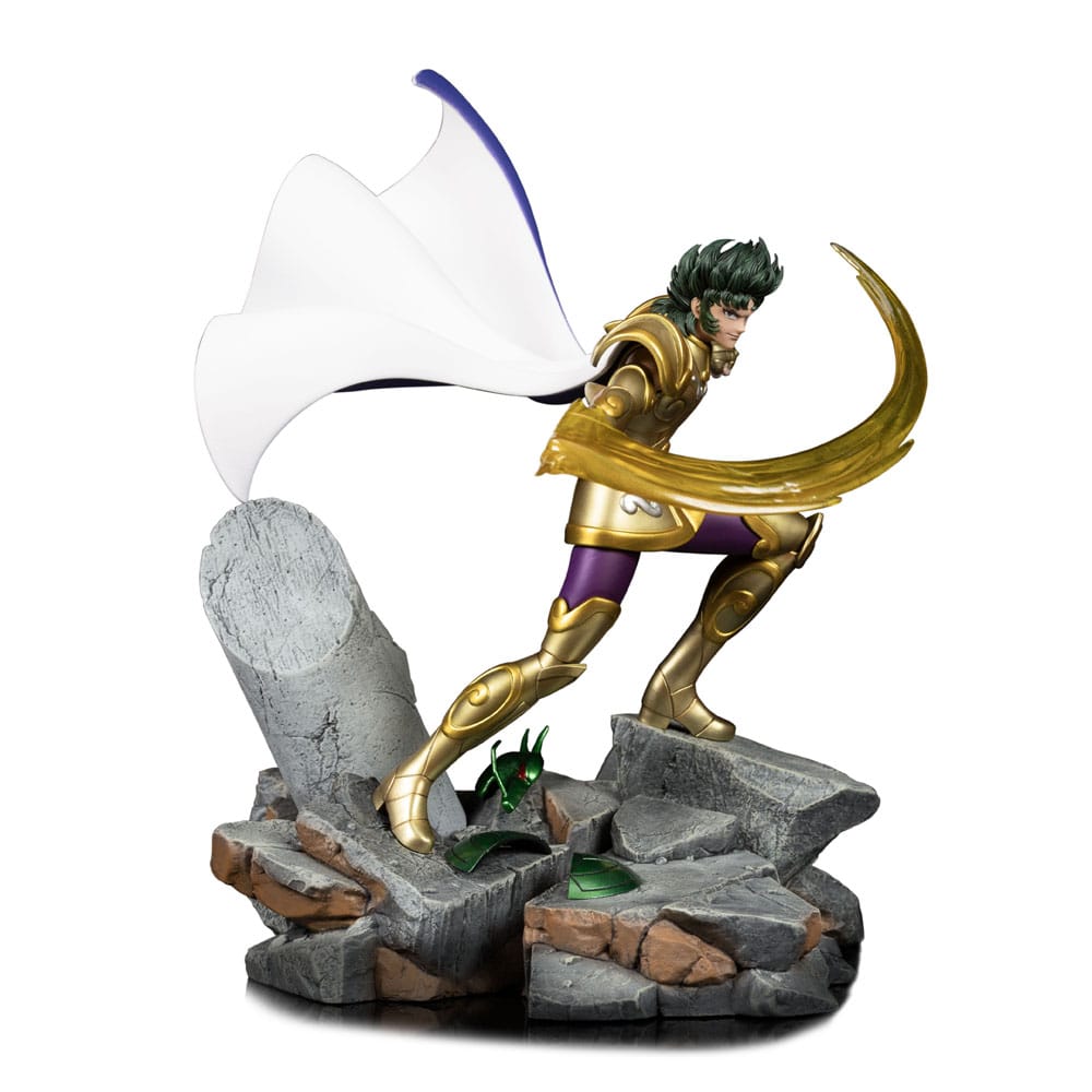 Statua Saint Seiya Capricorn Shura Art Scale 1/10 Iron Studios 25 cm