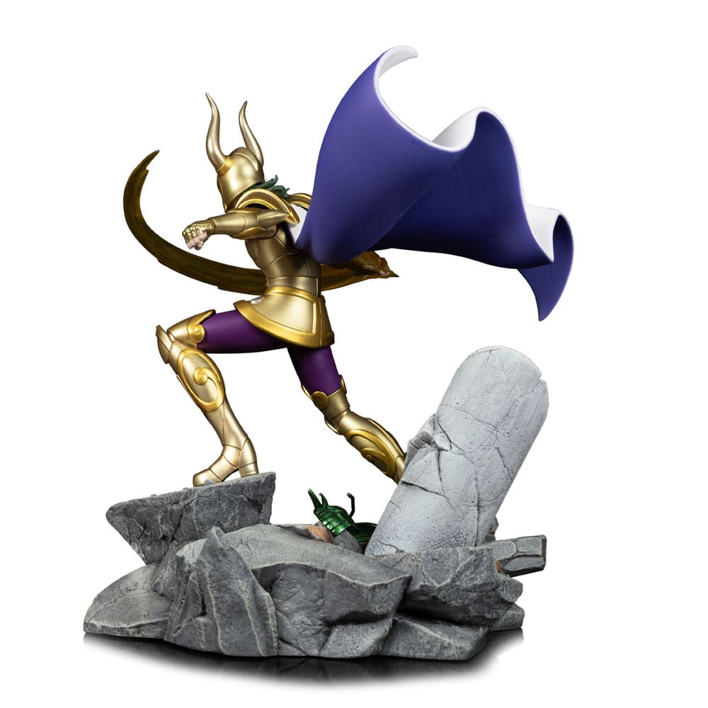 Statua Saint Seiya Capricorn Shura Art Scale 1/10 Iron Studios 25 cm
