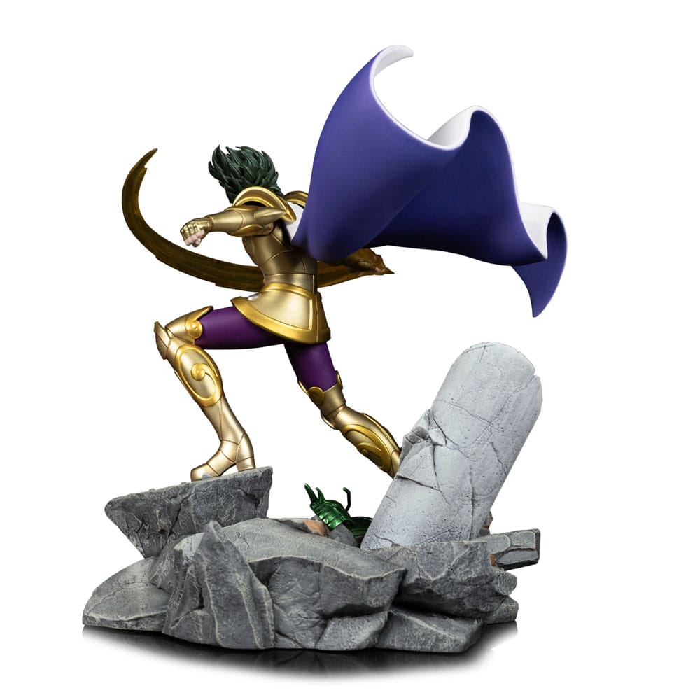 Statua Saint Seiya Capricorn Shura Art Scale 1/10 Iron Studios 25 cm