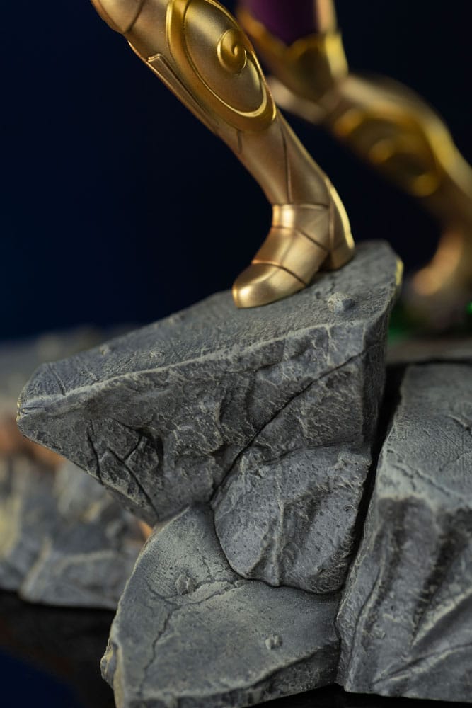 Statua Saint Seiya Capricorn Shura Art Scale 1/10 Iron Studios 25 cm