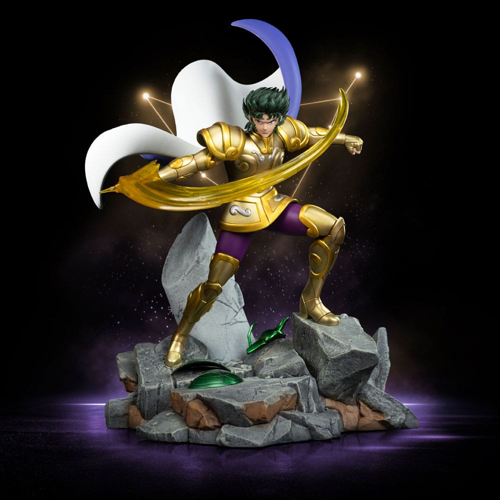 Statua Saint Seiya Capricorn Shura Art Scale 1/10 Iron Studios 25 cm