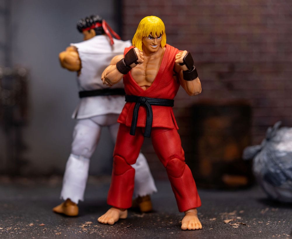 Ultra Street Fighter II: The Final Challengers Action Figure 1/12 Ken 15 cm - Jada Toys