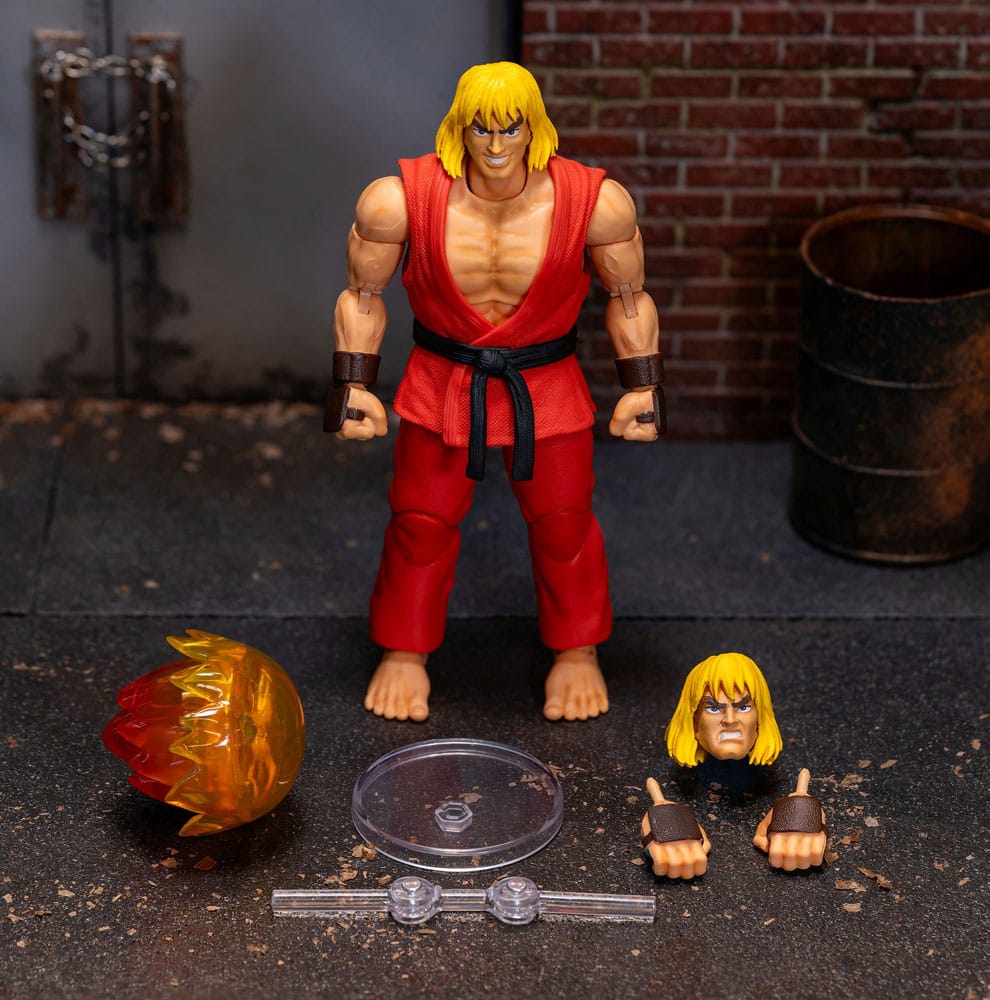 Ultra Street Fighter II: The Final Challengers Action Figure 1/12 Ken 15 cm - Jada Toys
