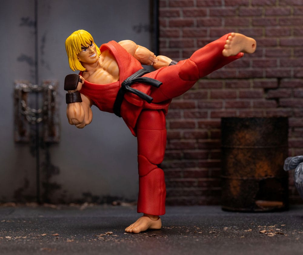 Ultra Street Fighter II: The Final Challengers Action Figure 1/12 Ken 15 cm - Jada Toys