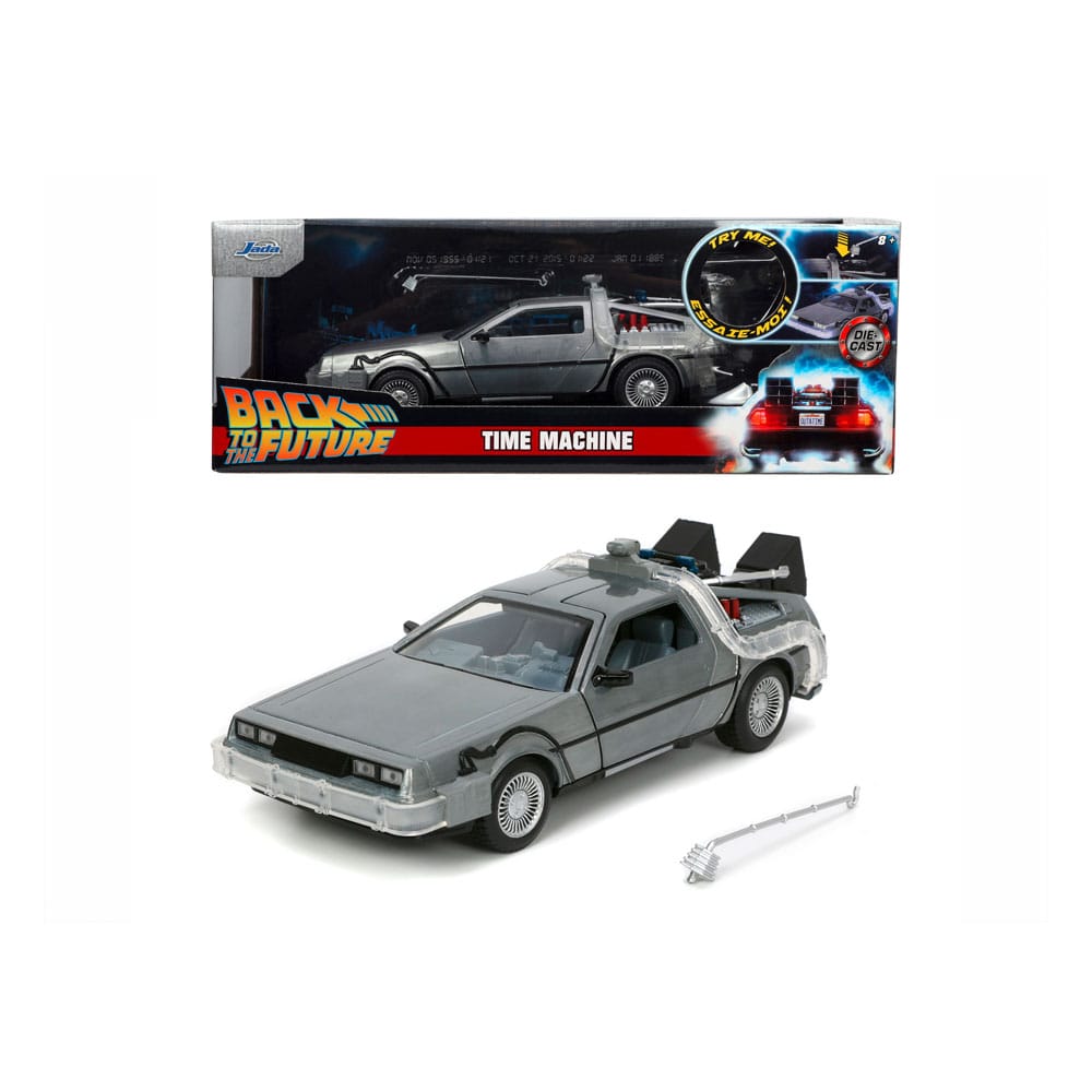 Ritorno al Futuro Modello Diecast 1/24 DeLorean Time Machine - Jada Toys