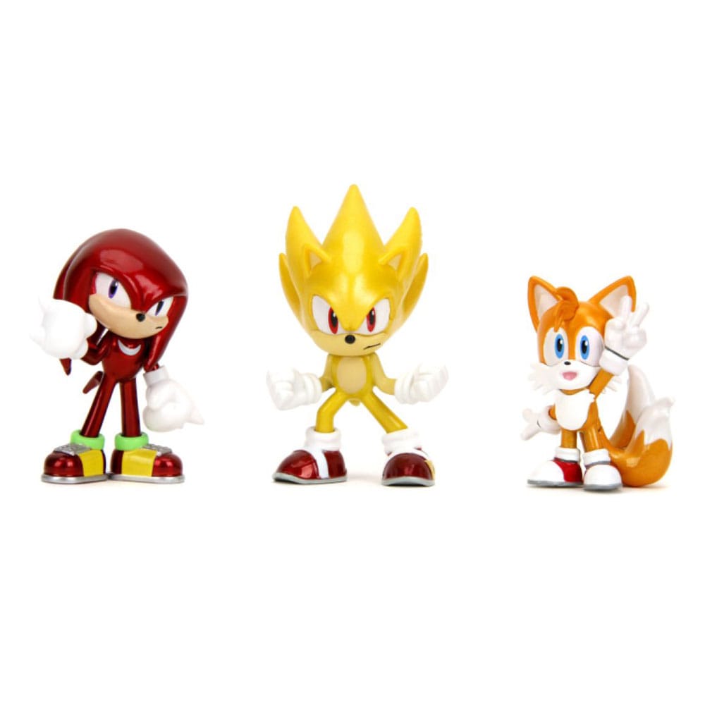 Sonic the Hedgehog Nano Metalfigs – Set da 3 miniature diecast 5 cm – Jada Toys