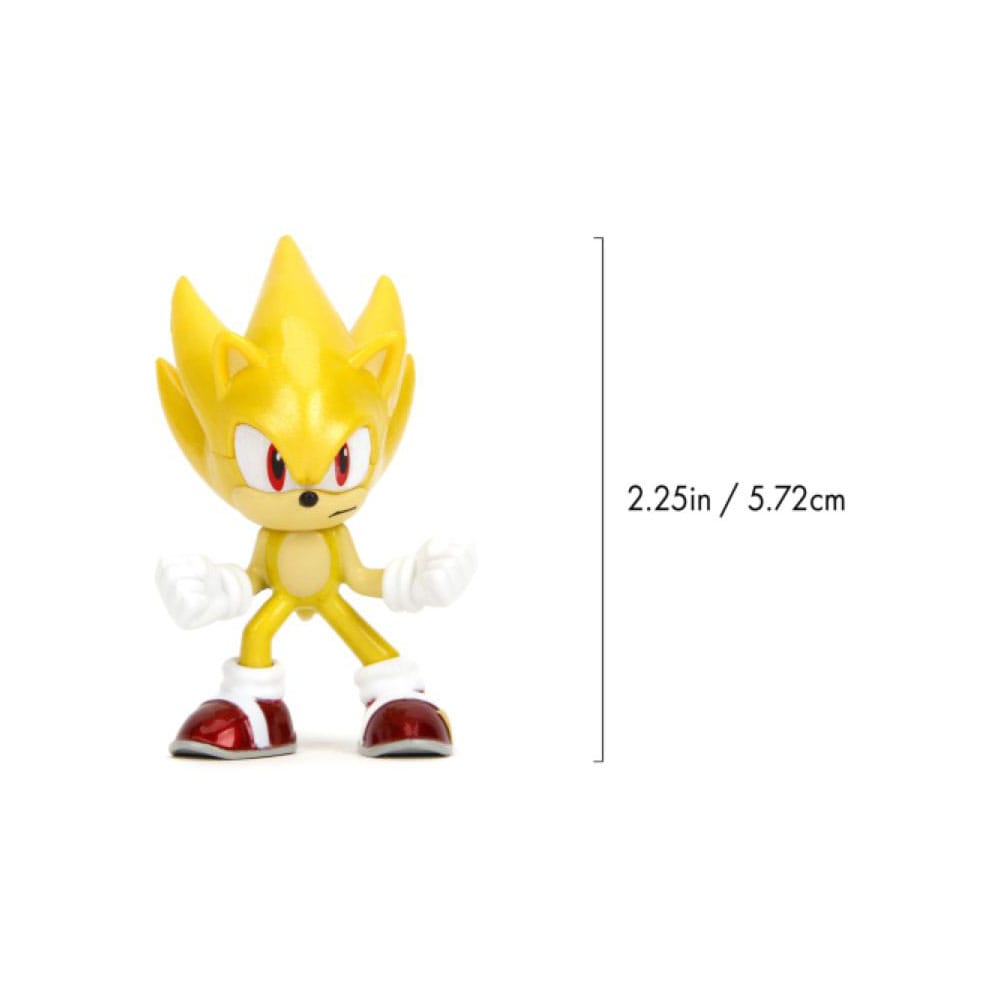 Sonic the Hedgehog Nano Metalfigs – Set da 3 miniature diecast 5 cm – Jada Toys