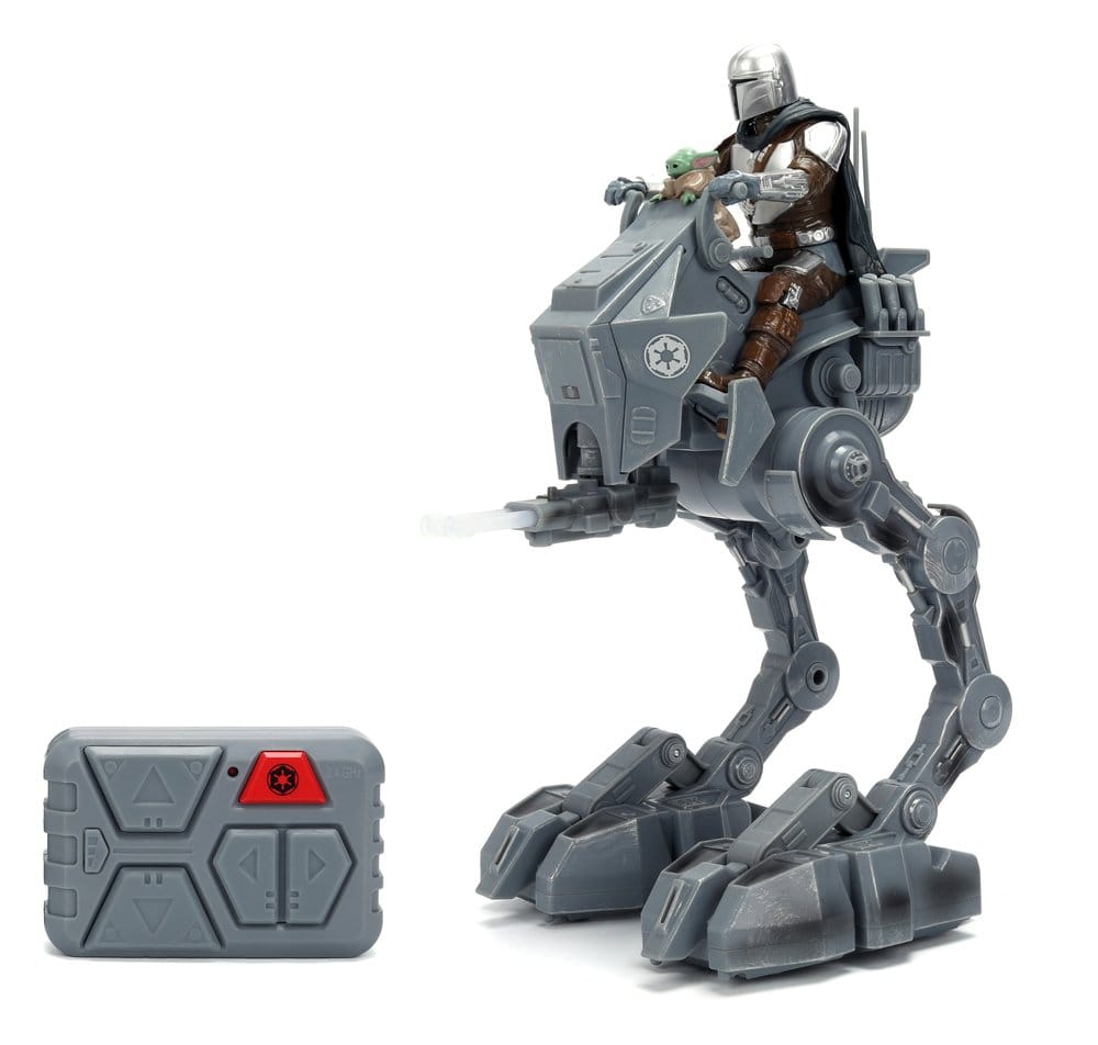 Star Wars: The Mandalorian & Grogu – AT-RT Imperial Remnant Walker radiocomandato scala 1/12, 33 cm – Jada Toys