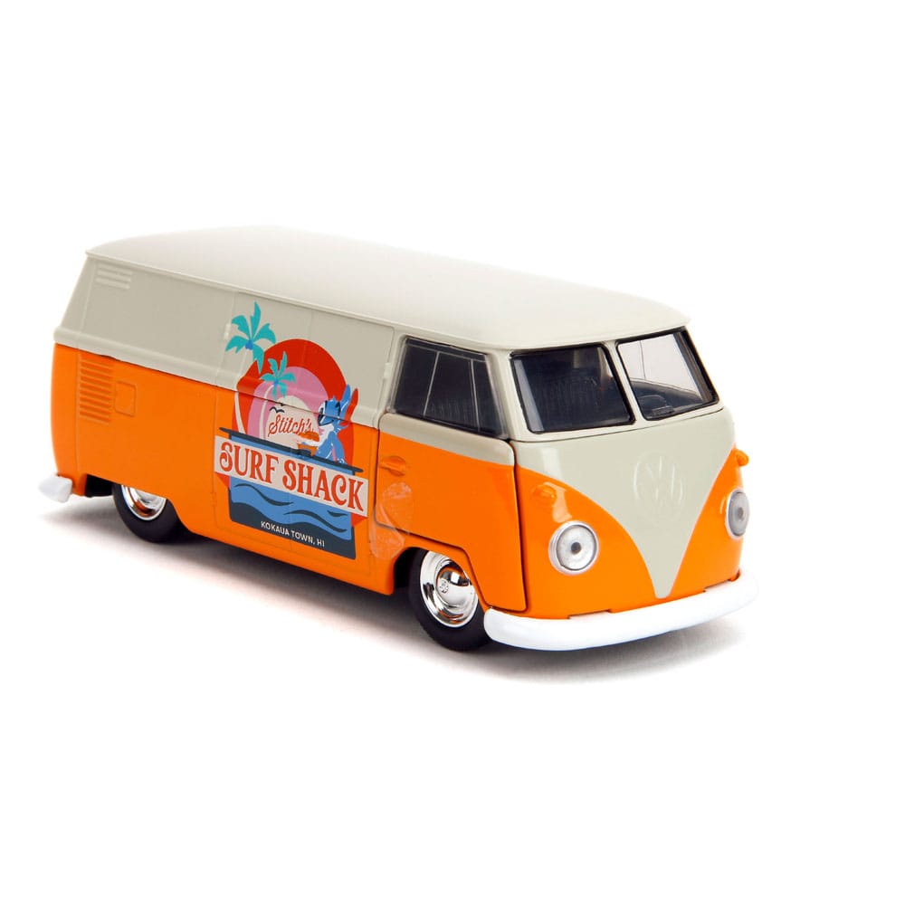 Lilo & Stitch Volkswagen Bus 1961 in scala 1/32, modellino diecast Jada Toys