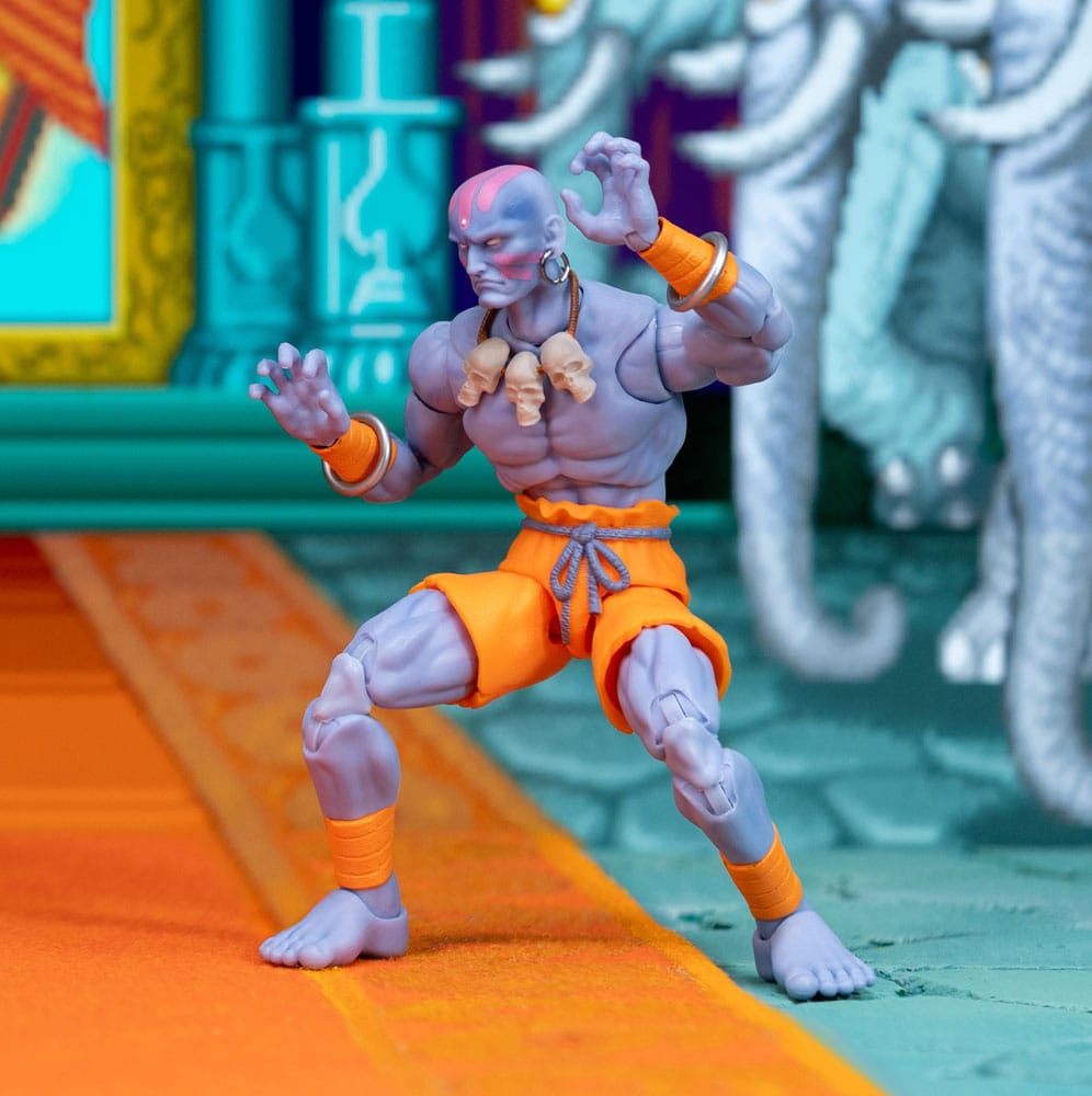 Ultra Street Fighter II: The Final Challengers Action Figure 1/12 Dhalsim Deluxe 15 cm Jada Toys