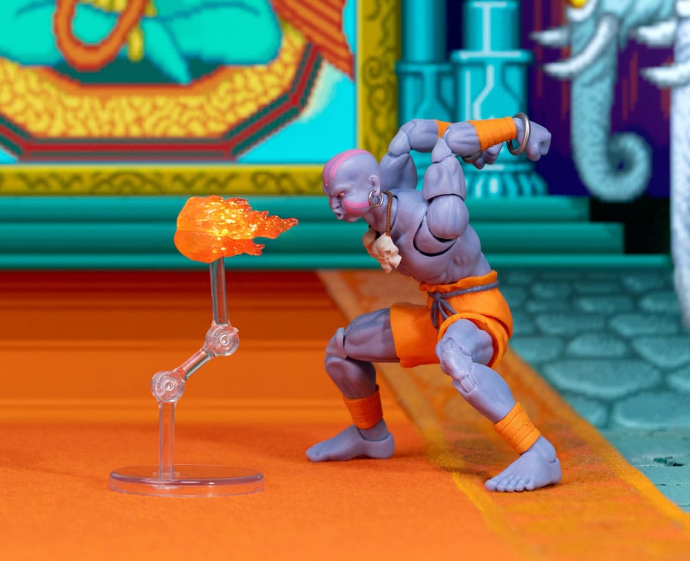Ultra Street Fighter II: The Final Challengers Action Figure 1/12 Dhalsim Deluxe 15 cm Jada Toys