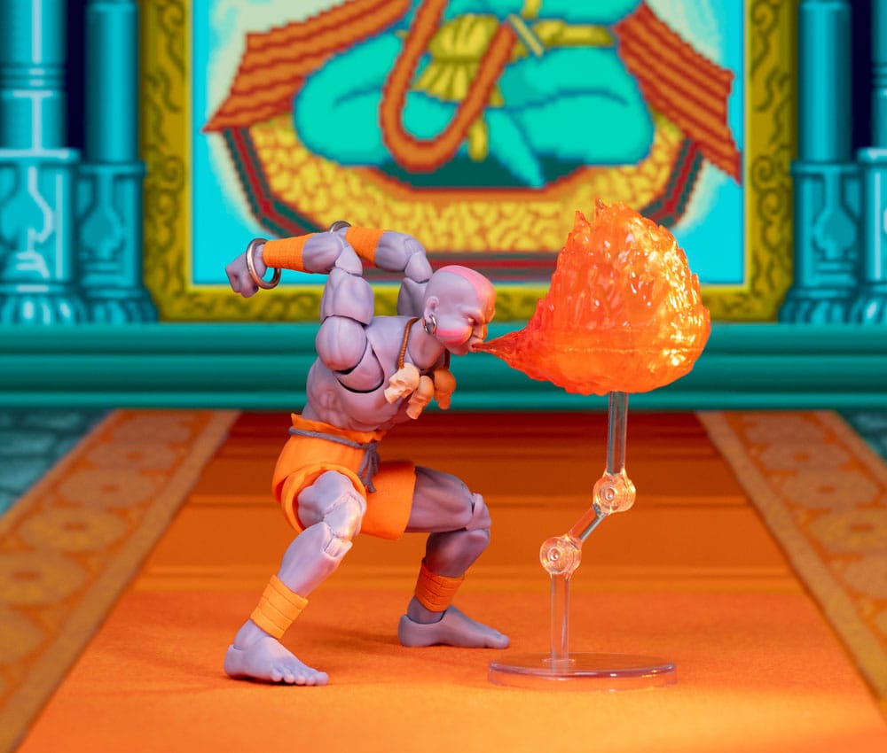 Ultra Street Fighter II: The Final Challengers Action Figure 1/12 Dhalsim Deluxe 15 cm Jada Toys