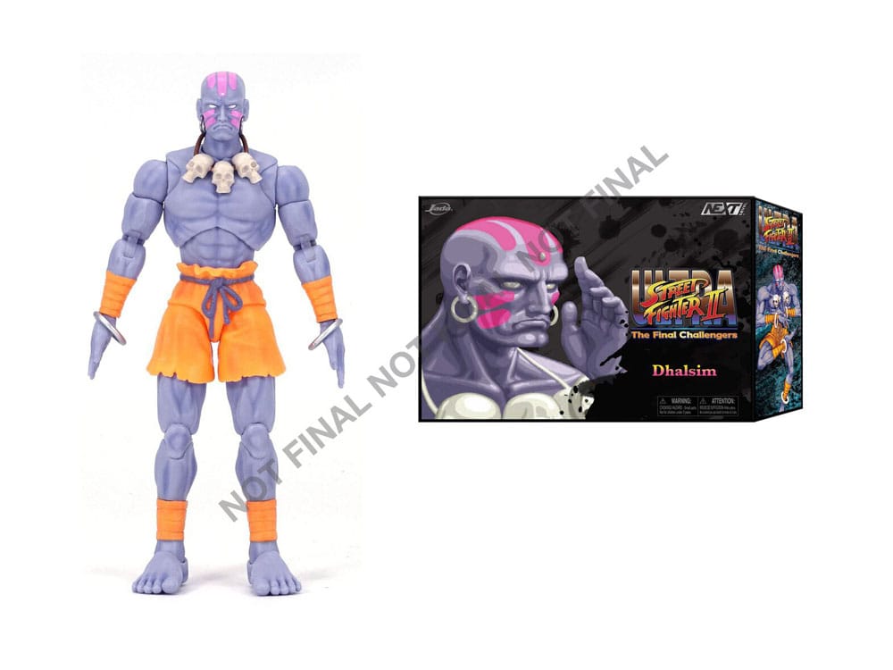 Ultra Street Fighter II: The Final Challengers Action Figure 1/12 Dhalsim Deluxe 15 cm Jada Toys