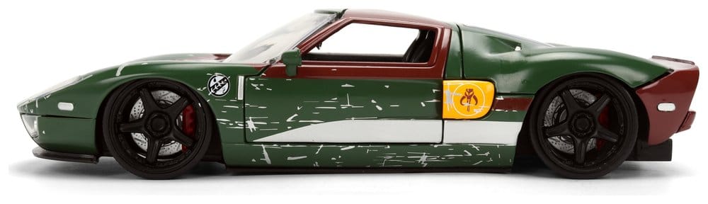 Star Wars Action Figure Boba Fett 2005 Ford GT 1:24 Jada Toys