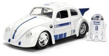 Star Wars Modello Die-Cast 1:24 R2-D2 1959 VW Drag Beetle - Jada Toys
