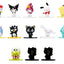 Sanrio Hello Kitty Nanofigs Mini-figure a Sorpresa Display da 24 Pezzi Jada Toys
