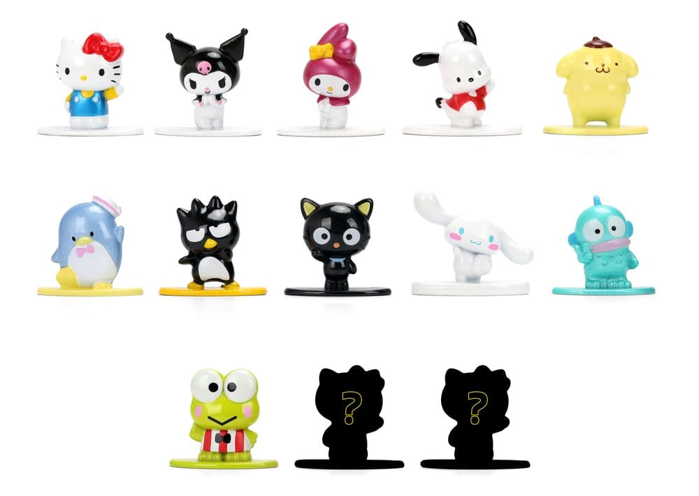 Sanrio Hello Kitty Nanofigs Mini-figure a Sorpresa Display da 24 Pezzi Jada Toys