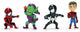 Marvel Action Figure 4-Pack Wave 5 da 6 cm Jada Toys
