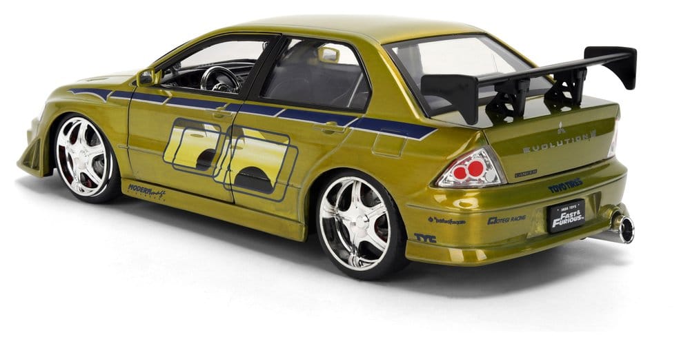 Fast & Furious Modellino Diecast 1:24 Anniversary Mitsubishi 9 cm Jada Toys