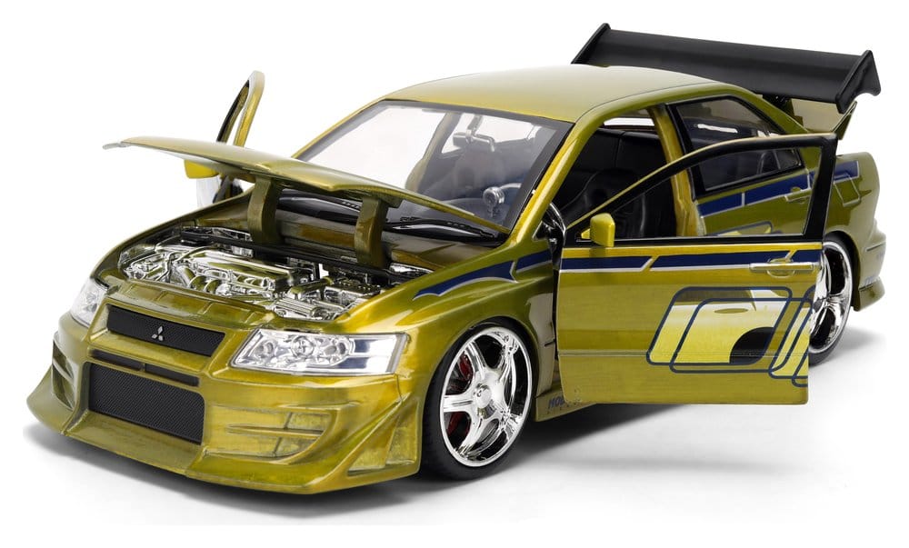 Fast & Furious Modellino Diecast 1:24 Anniversary Mitsubishi 9 cm Jada Toys