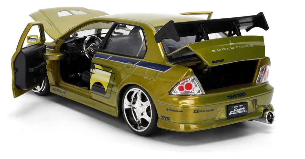 Fast & Furious Modellino Diecast 1:24 Anniversary Mitsubishi 9 cm Jada Toys