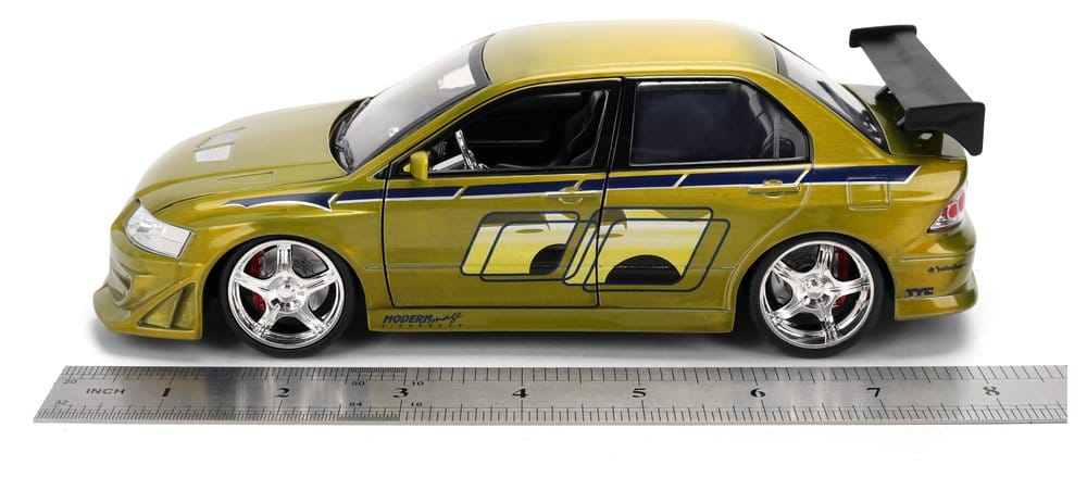 Fast & Furious Modellino Diecast 1:24 Anniversary Mitsubishi 9 cm Jada Toys