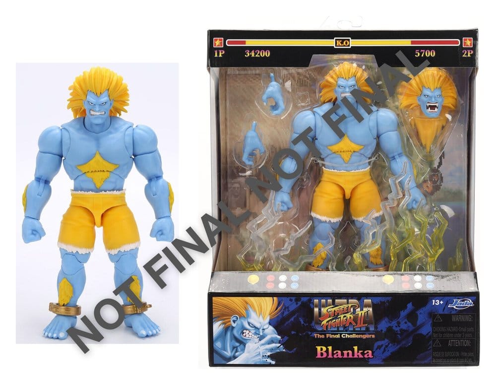 Action Figure Street Fighter II Blanka P2 19 cm - Jada Toys