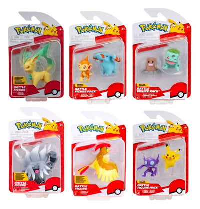 Pokémon Battle Figure Action Figure assortimento ver. 22 (6 pezzi) Jazwares