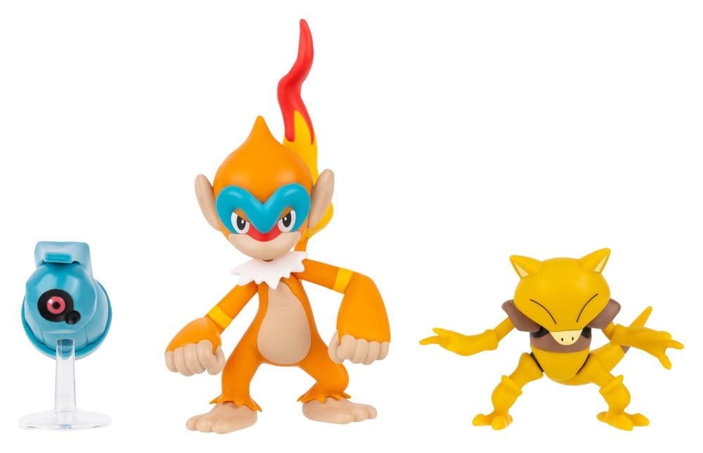 Pokémon Battle Figure Action Figure 3-Pack versione 25 Assortimento (4)