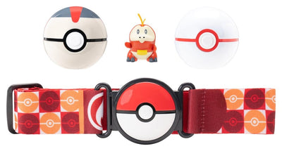 Pokémon Clip 'n' Go Set Cintura ver. 20, assortimento da 4 pezzi Jazwares