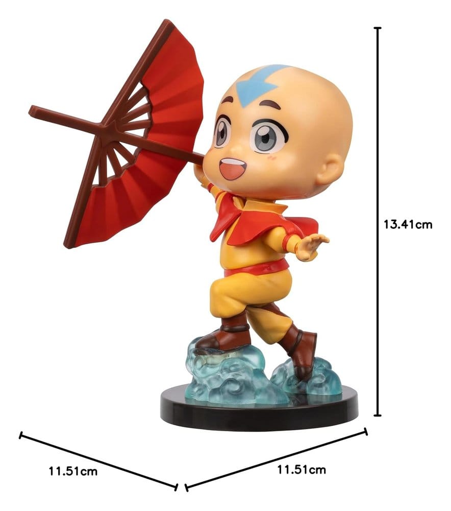 Avatar: The Last Airbender Kawaii Mini Figura Aang (Book 2) 10 cm - Jazwares