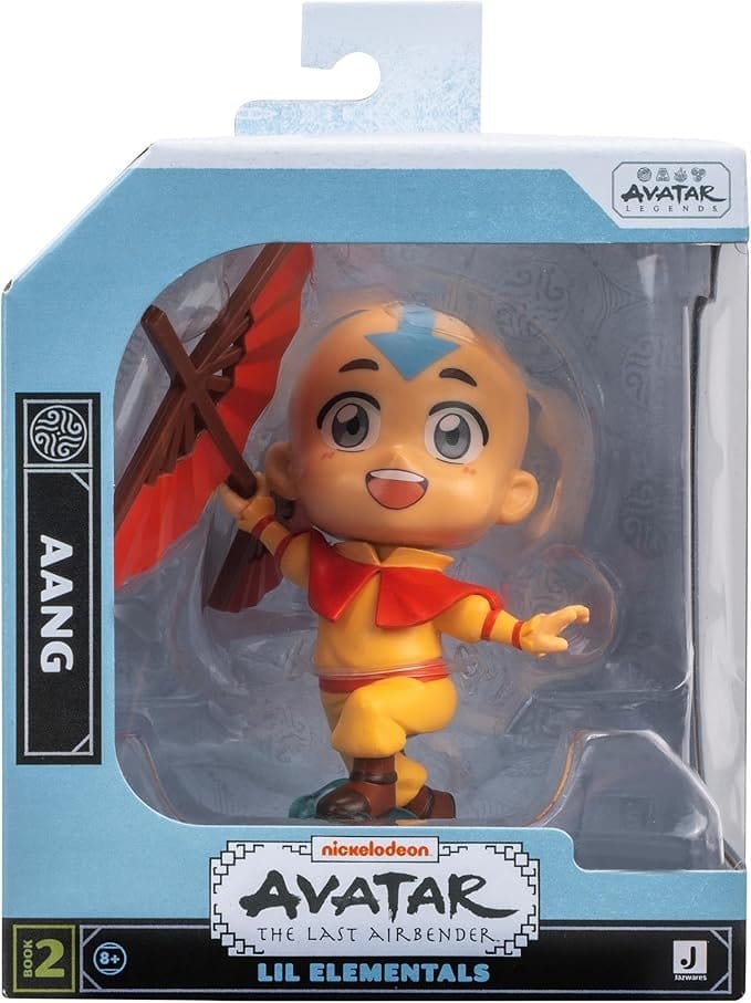 Avatar: The Last Airbender Kawaii Mini Figura Aang (Book 2) 10 cm - Jazwares