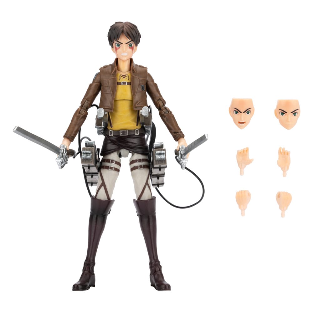 Attack on Titan Total Anime Action Figure Eren Jaeger 17 cm - Jazwares