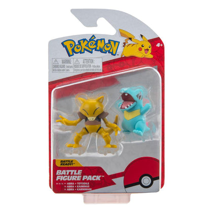 Pokémon Battle Figure 2-Pack Totodile & Abra 5 cm