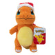Peluche Charmander Pokémon Winter con cappello di Natale 20 cm Jazwares