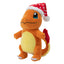 Peluche Charmander Pokémon Winter con cappello di Natale 20 cm Jazwares