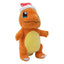 Peluche Charmander Pokémon Winter con cappello di Natale 20 cm Jazwares