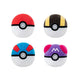 Peluche Pokémon Poké Ball Versione 1, 10 cm, assortimento da 6 pezzi, Jazwares