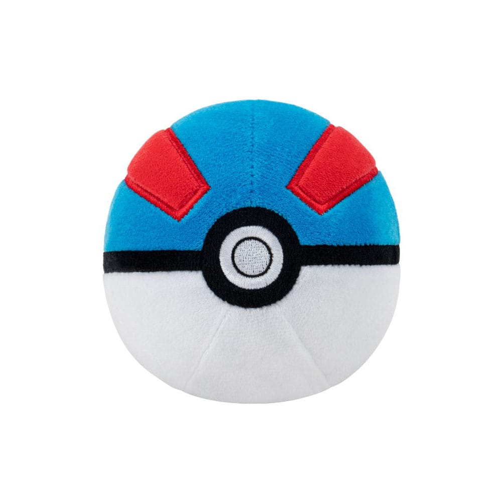 Peluche Pokémon Poké Ball Versione 1, 10 cm, assortimento da 6 pezzi, Jazwares
