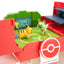 Pokémon Play 'n' Display Case con Sprigatito e Pikachu - Jazwares