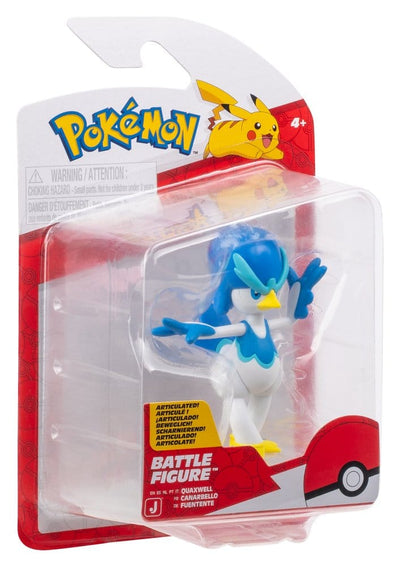 Pokémon Action Figure Quaxwell Wave 21 Jazwares