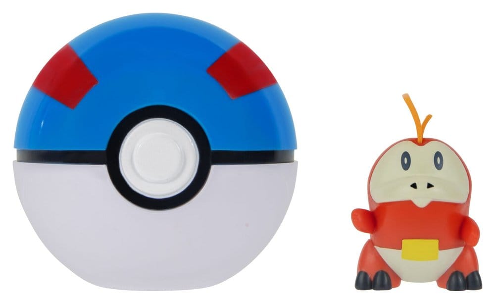Pokémon Clip 'n' Go Fuecoco e Great Ball - Action Figure Jazwares