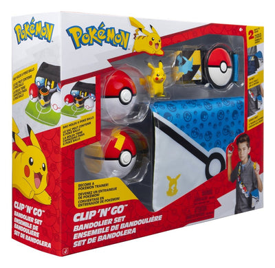 Pokémon Clip 'n' Go Bandolier Set Pikachu - Jazwares