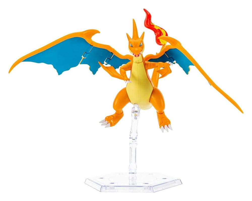 Action Figure Pokémon Select Mega Charizard Y superarticolata 15 cm Jazwares