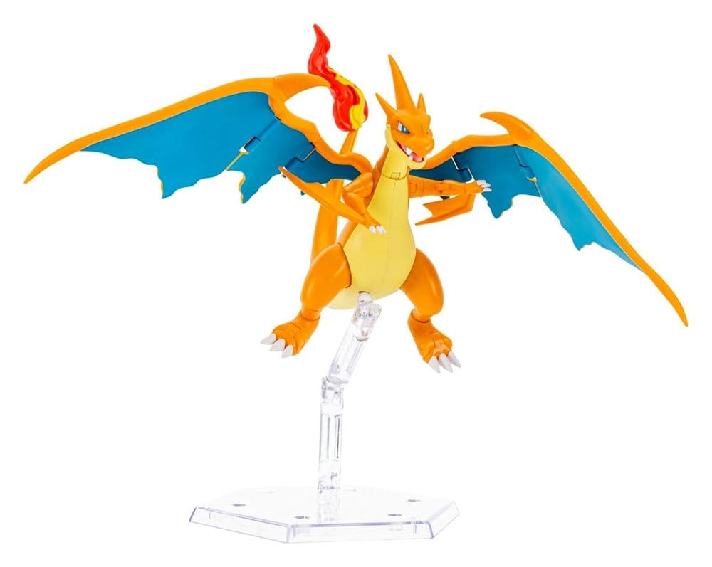 Action Figure Pokémon Select Mega Charizard Y superarticolata 15 cm Jazwares
